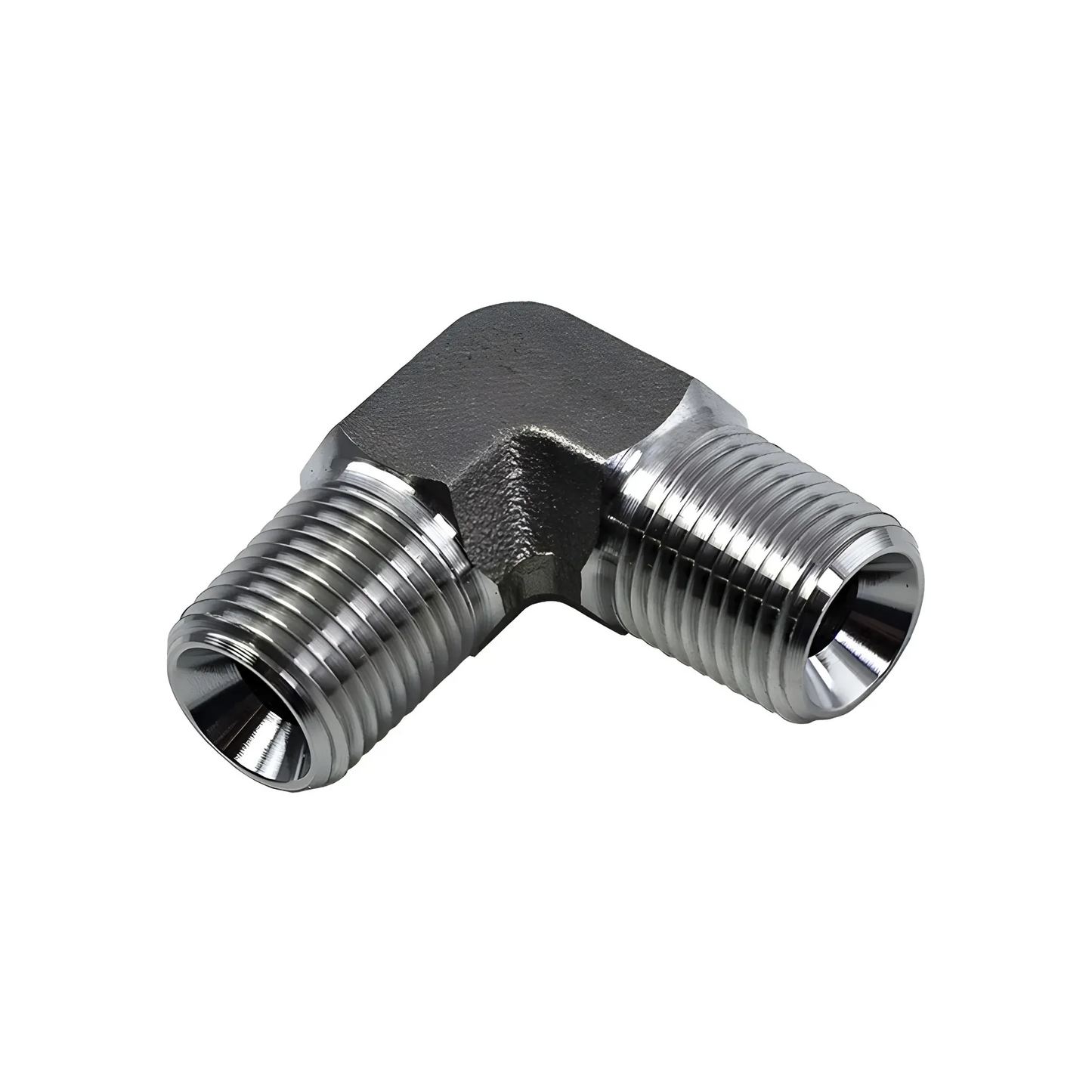 1/8" NPT x 1/8" NPT 90° Fitting - Stainless Steel