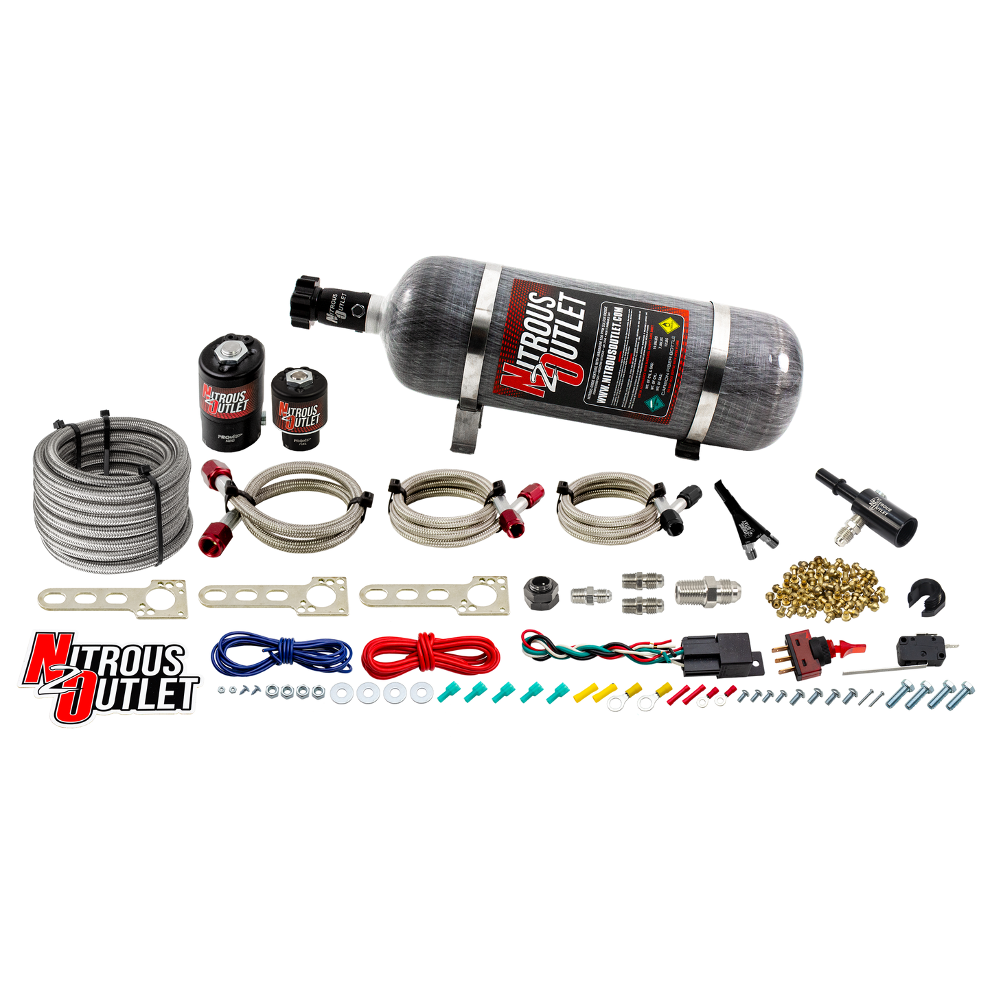 Mopar EFI 4.7/5.7/6.1 Single Nozzle System (12lb Bottle)