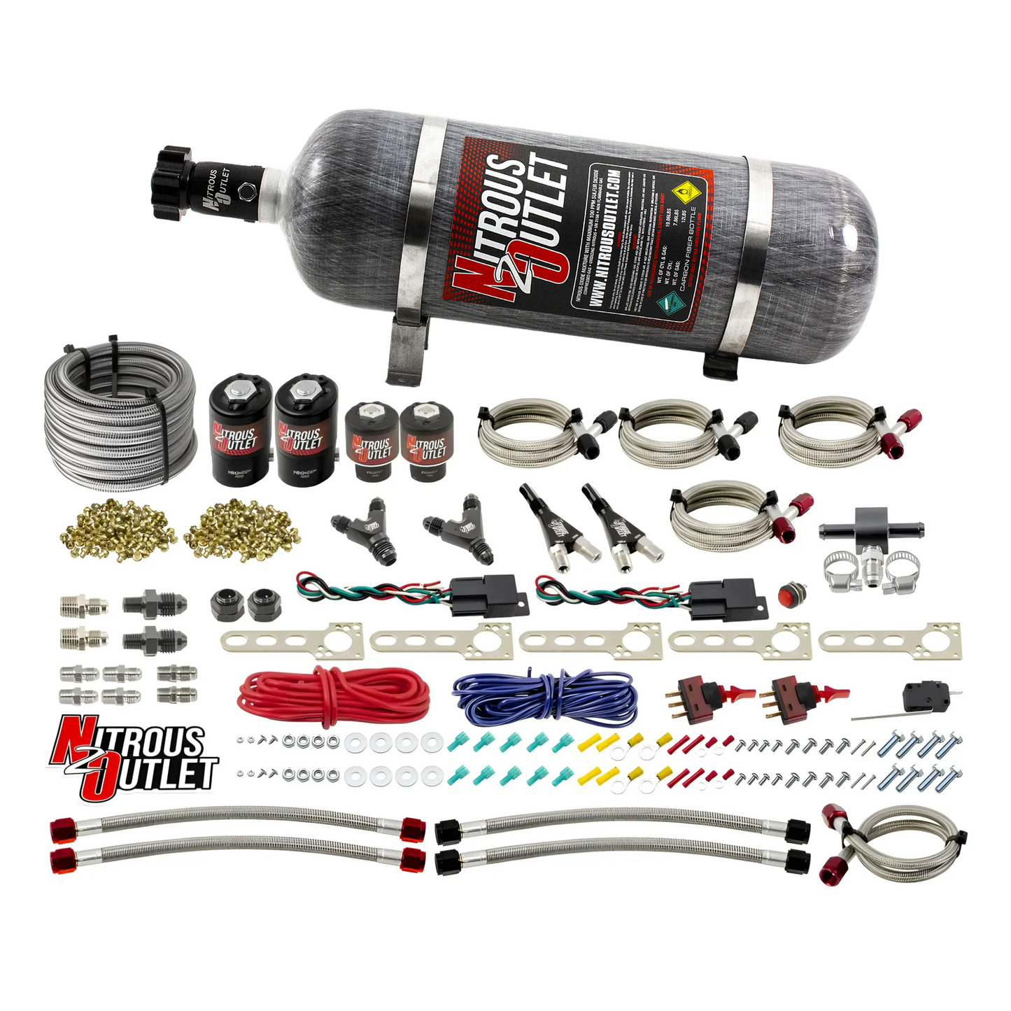 Universal EFI Dual Stage Single Nozzle System (15lb Bottle)