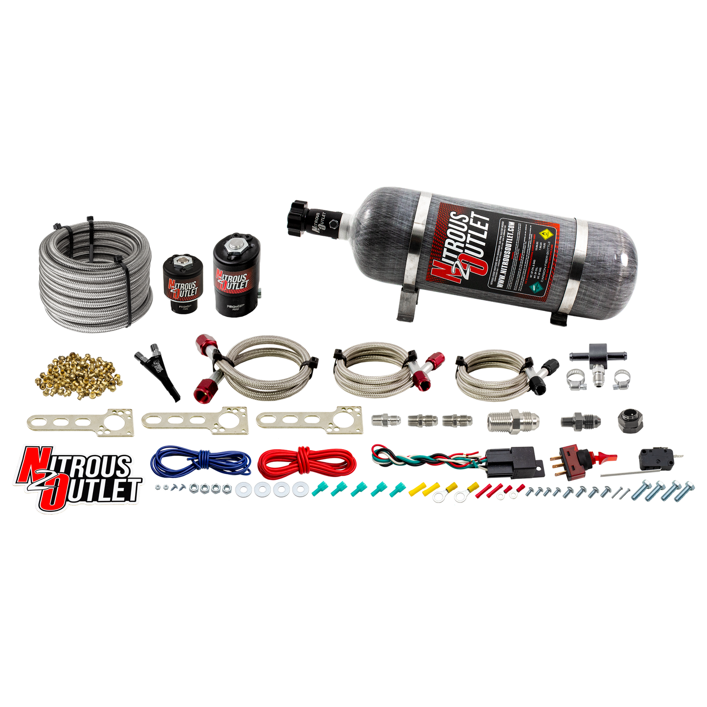Universal EFI Single Nozzle System (No Bottle)