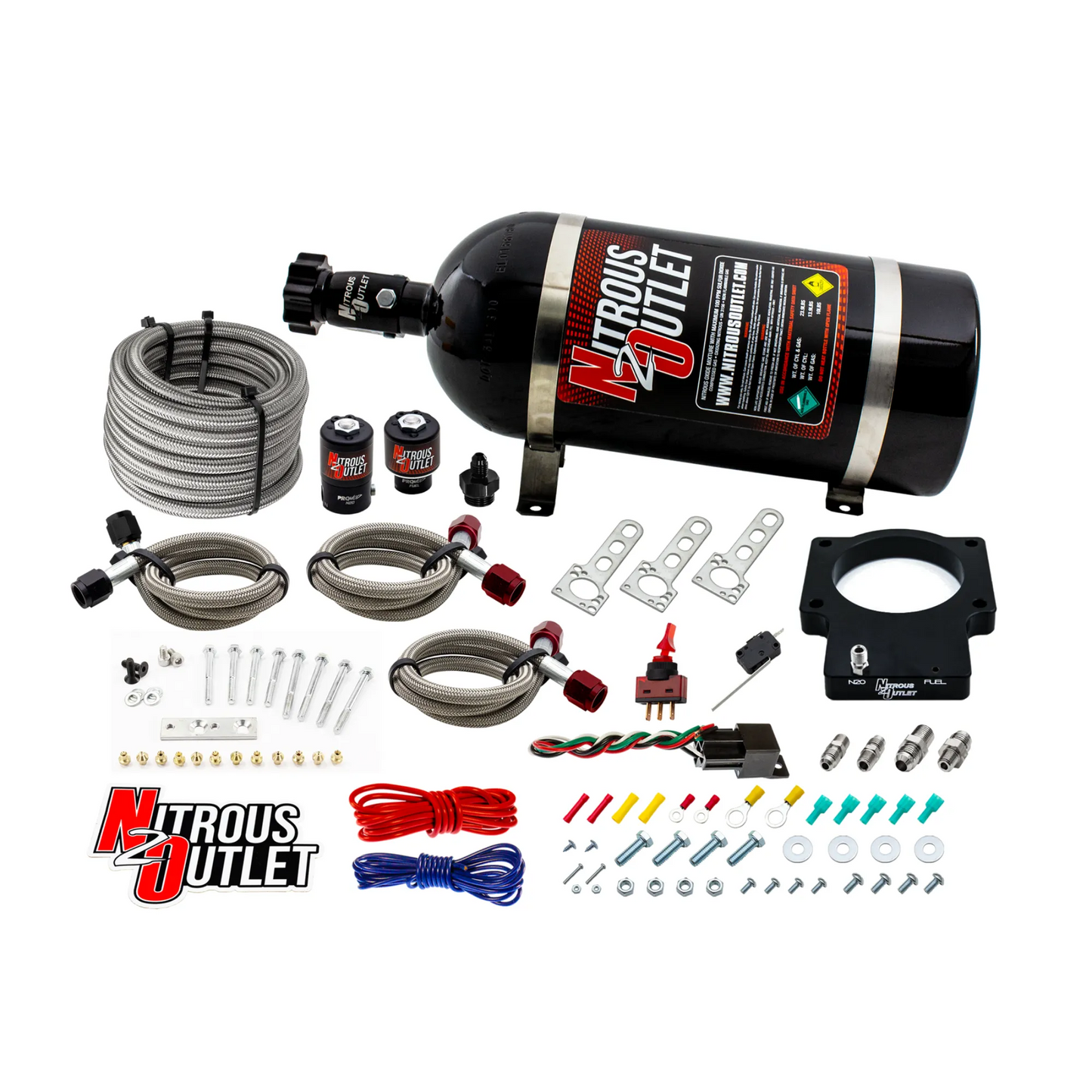 GM LSX 92mm Dry Plate System (10lb Bottle)