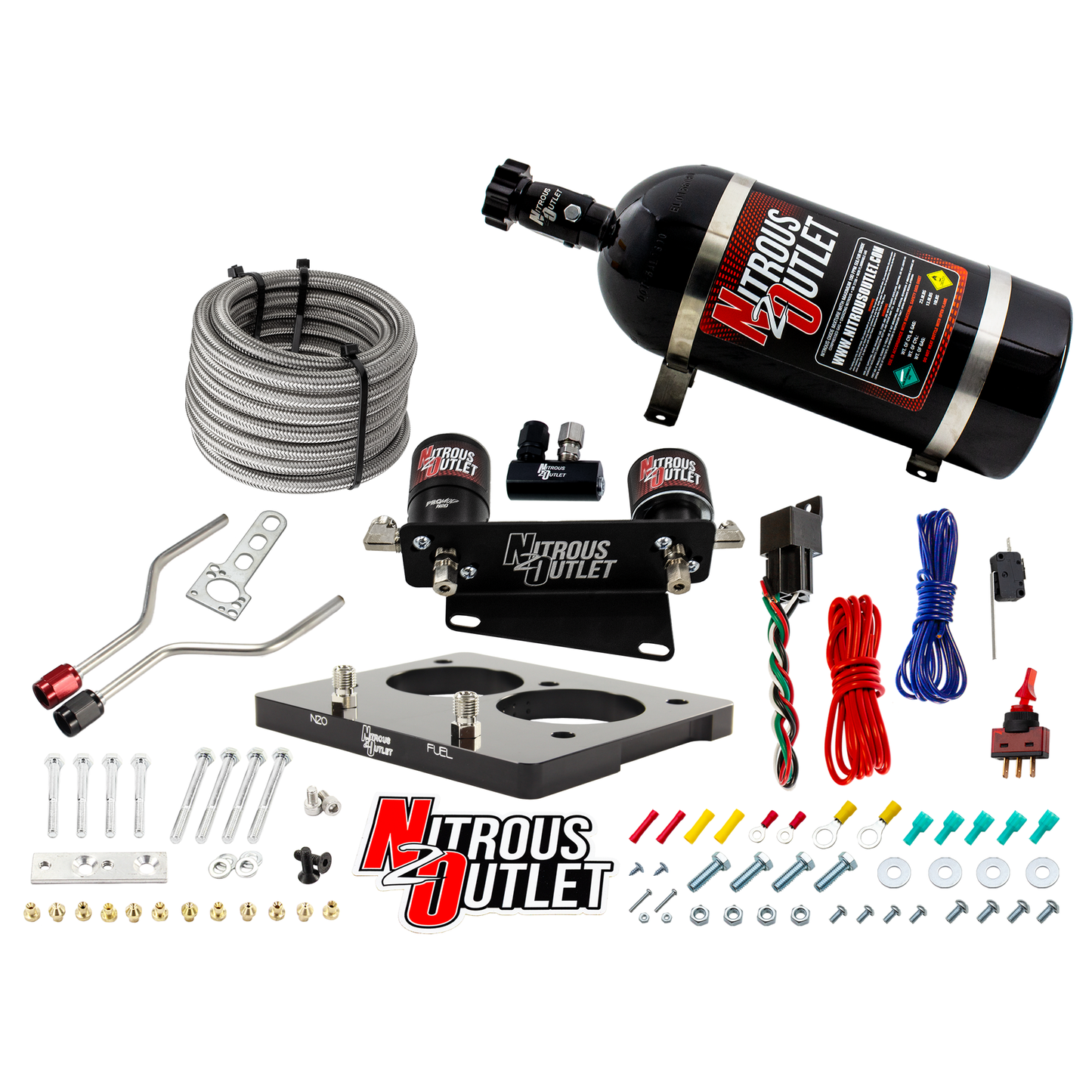 GM 93-97 LT1 58mm Plate System (10lb Bottle)