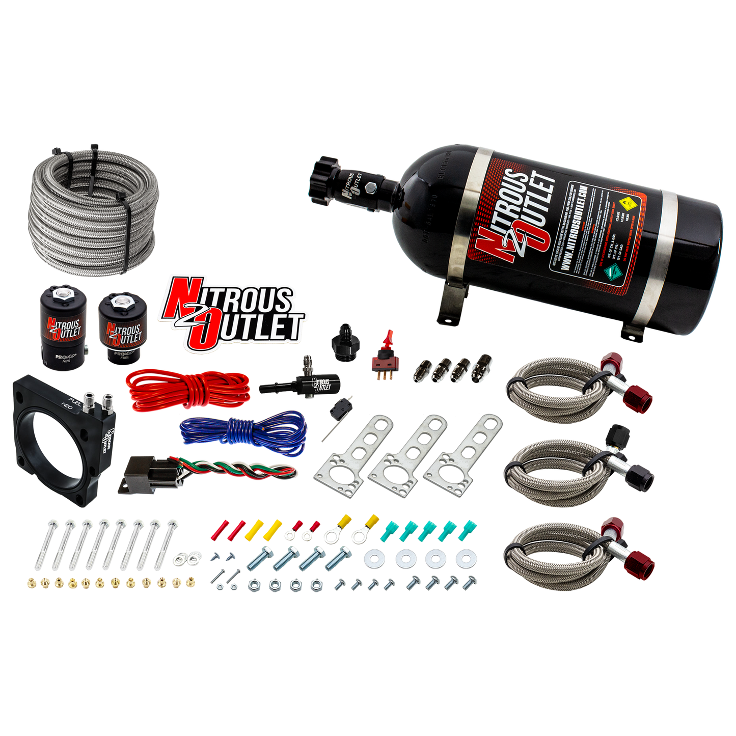 Mopar 5.7/6.1 80mm Hemi Plate System (10lb Bottle)