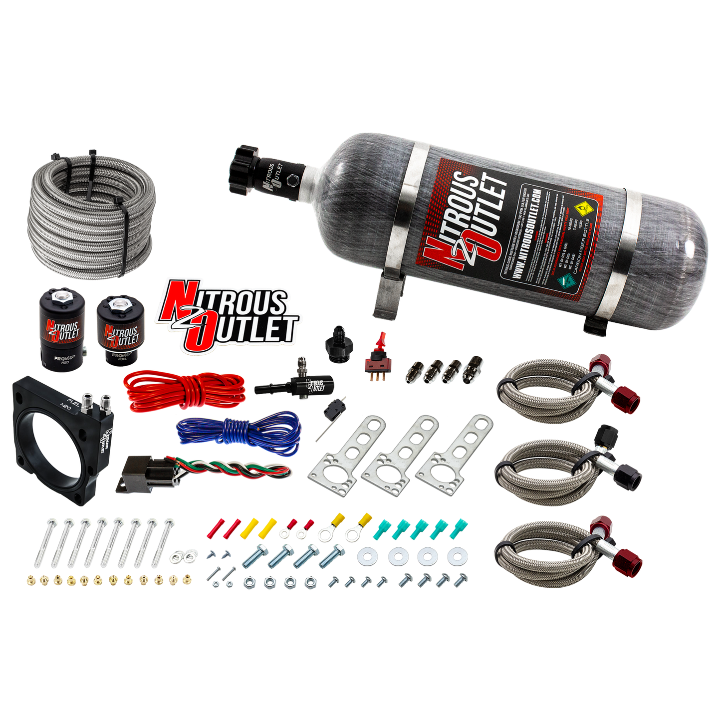 Mopar 5.7/6.1 80mm Hemi Plate System (No Bottle)