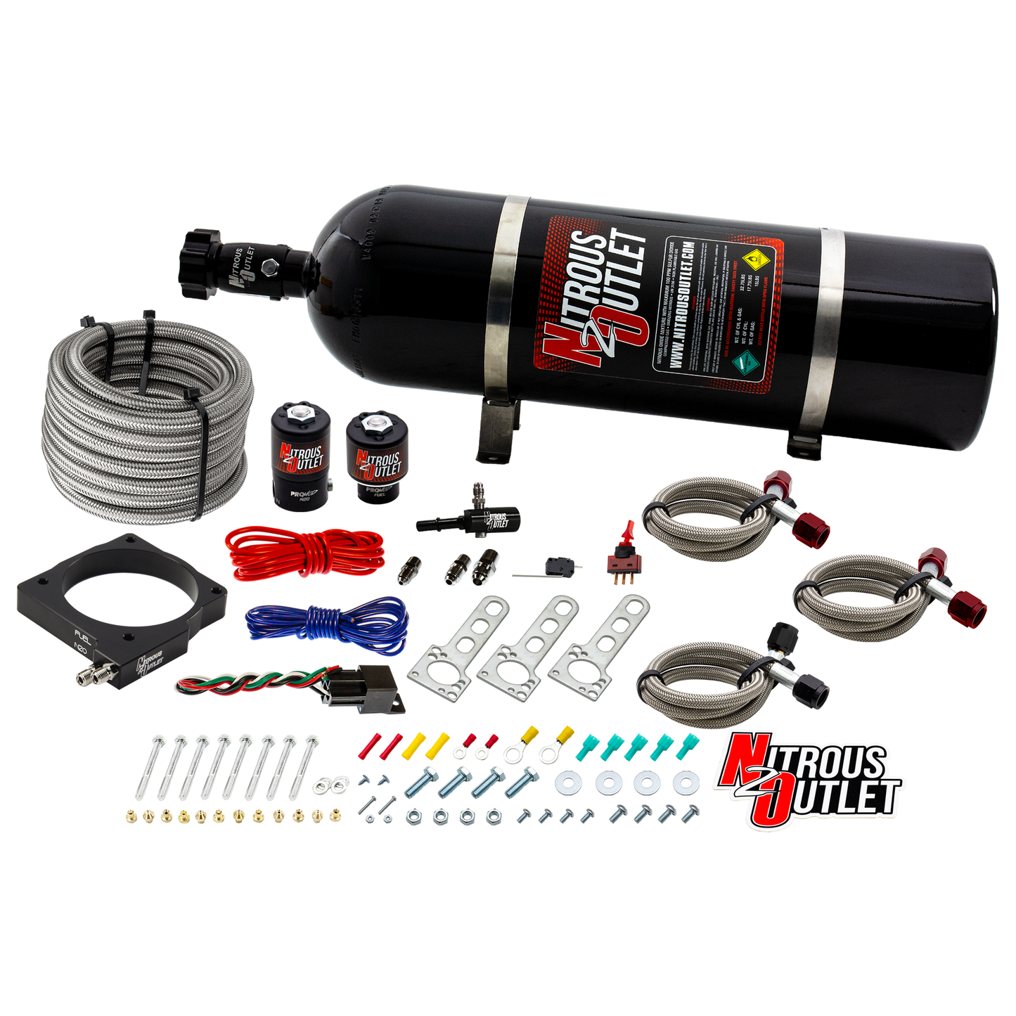 Mopar 6.1 85mm Hemi Plate System (No Bottle)