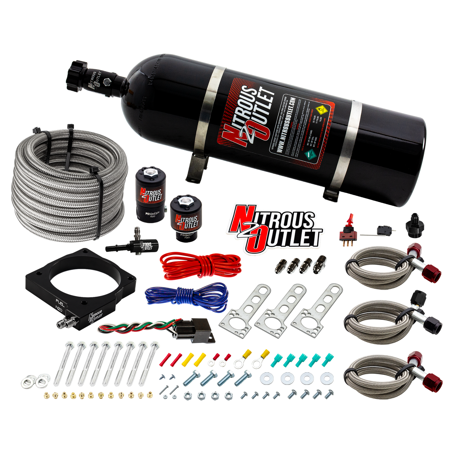 Mopar 5.7/6.1 90mm Hemi Plate System (No Bottle)
