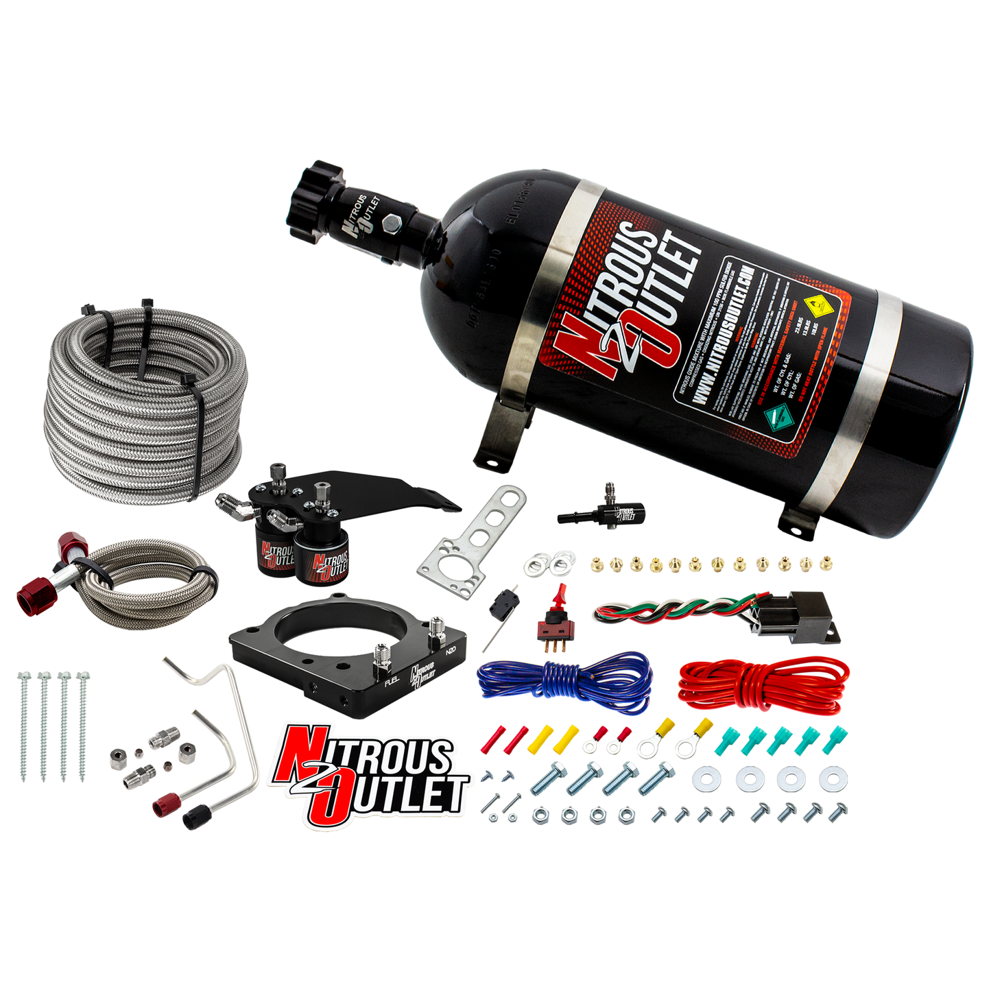 Mopar 85mm 6.4L Hemi Hardline Plate System (10lb Bottle)