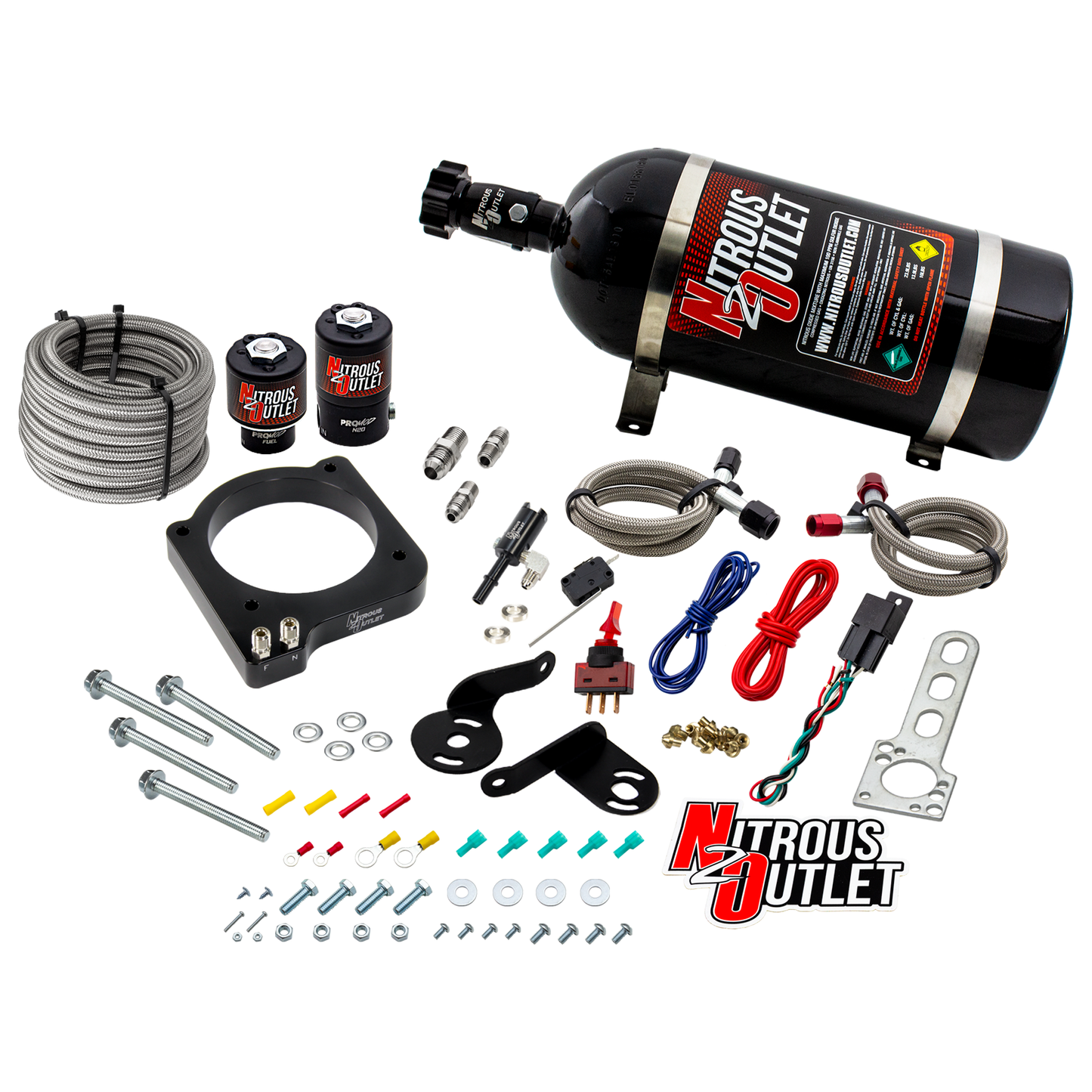 Mopar 2015-2023 SRT Hellcat 6.2L Hemi 92mm Plate System (10lb Bottle)