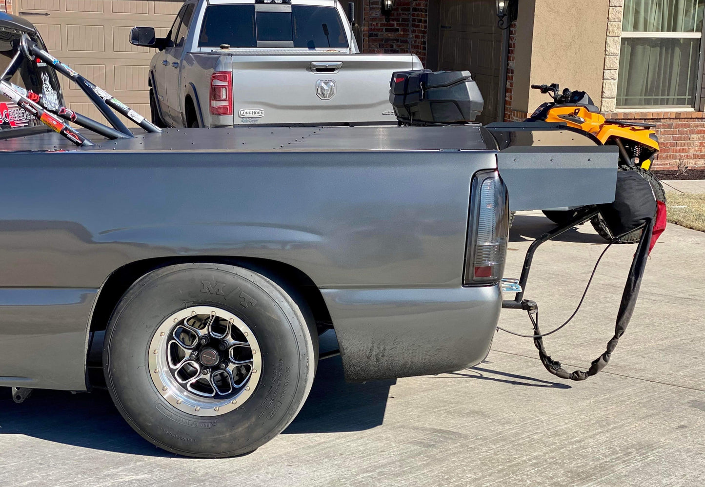 Motion Raceworks 1999-07 Chevy Silverado Strutless Drag Wing 31-160-Motion Raceworks-Motion Raceworks