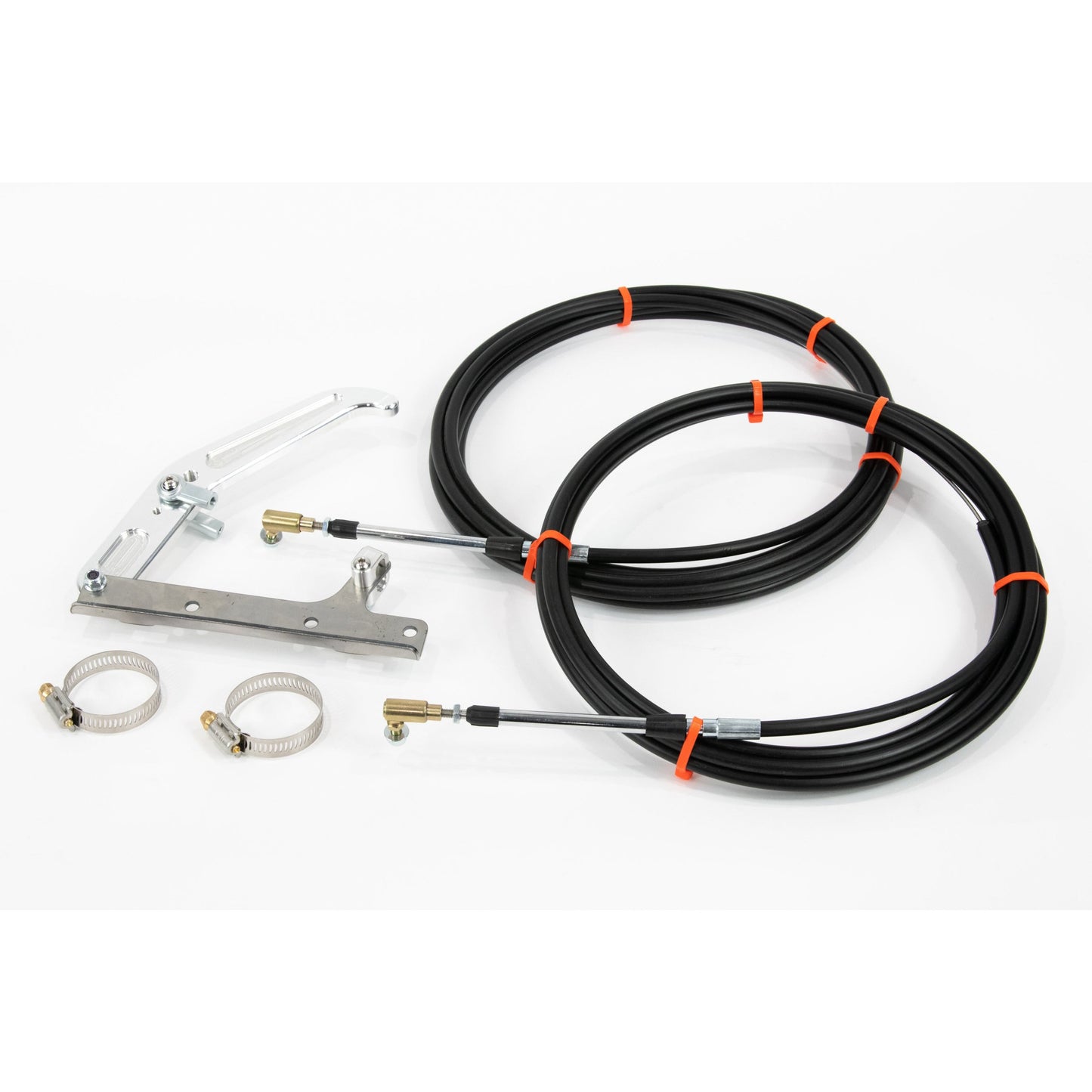 Motion Raceworks Dual Billet Parachute Handle Release Lever & Cable Mount Kit 14-020D-Motion Raceworks-Motion Raceworks