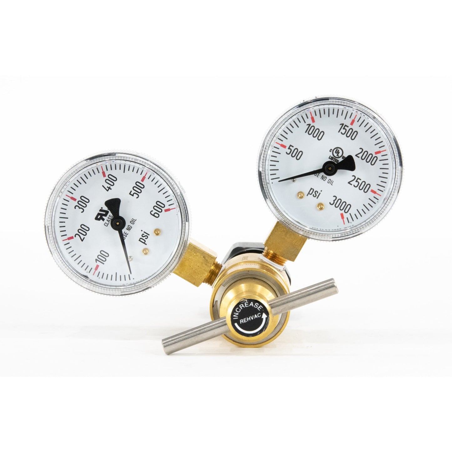Dual Adjustable CO2 Regulator w/ Gauge 25005-N/A-Motion Raceworks