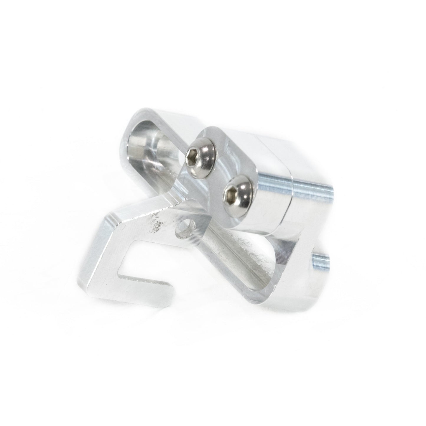Discontinued Billet Throttle Cable Bracket for Holley EFI Intake Elbow or Edelbrock Pro-Flo XT (GM Cable) (18-11007)-Motion Raceworks-Motion Raceworks