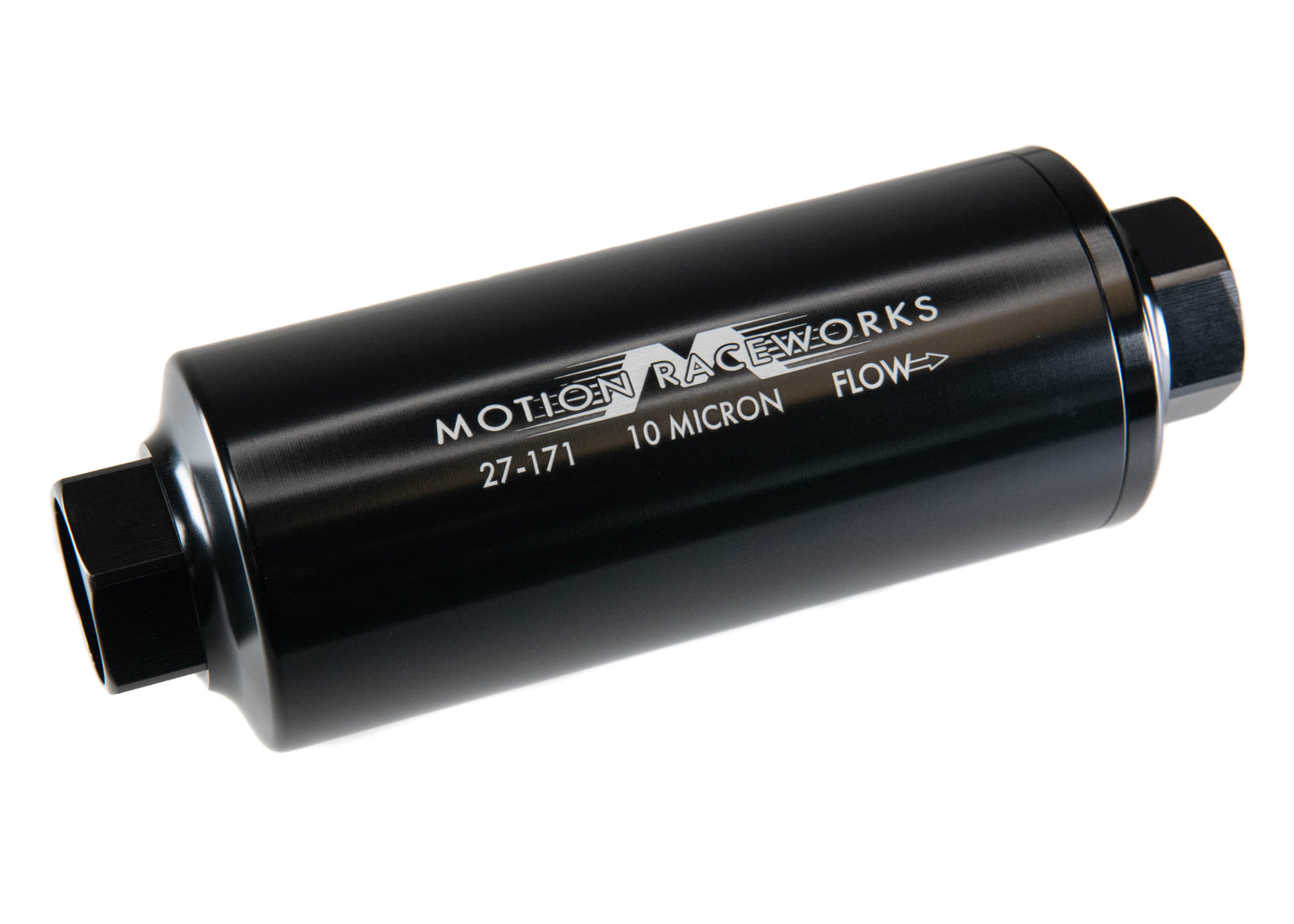 Motion Raceworks Single 12ORB Outlet Post Fuel Filter w/ Mount (10 Micron) 27-171-Motion Raceworks-Motion Raceworks
