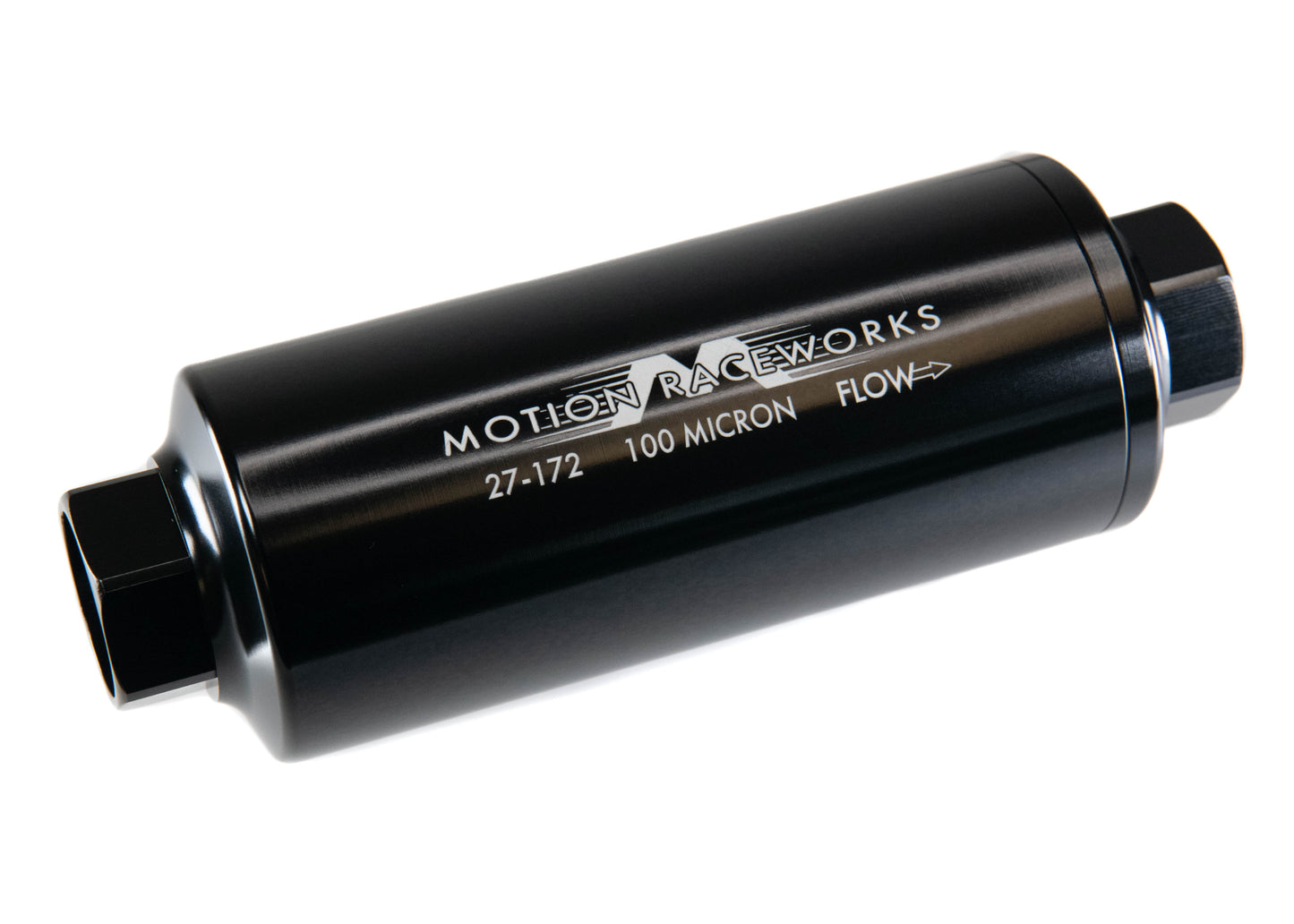 Motion Raceworks Single 12ORB Outlet Pre Fuel Filter w/ Mount (100 Micron) 27-172-Motion Raceworks-Motion Raceworks