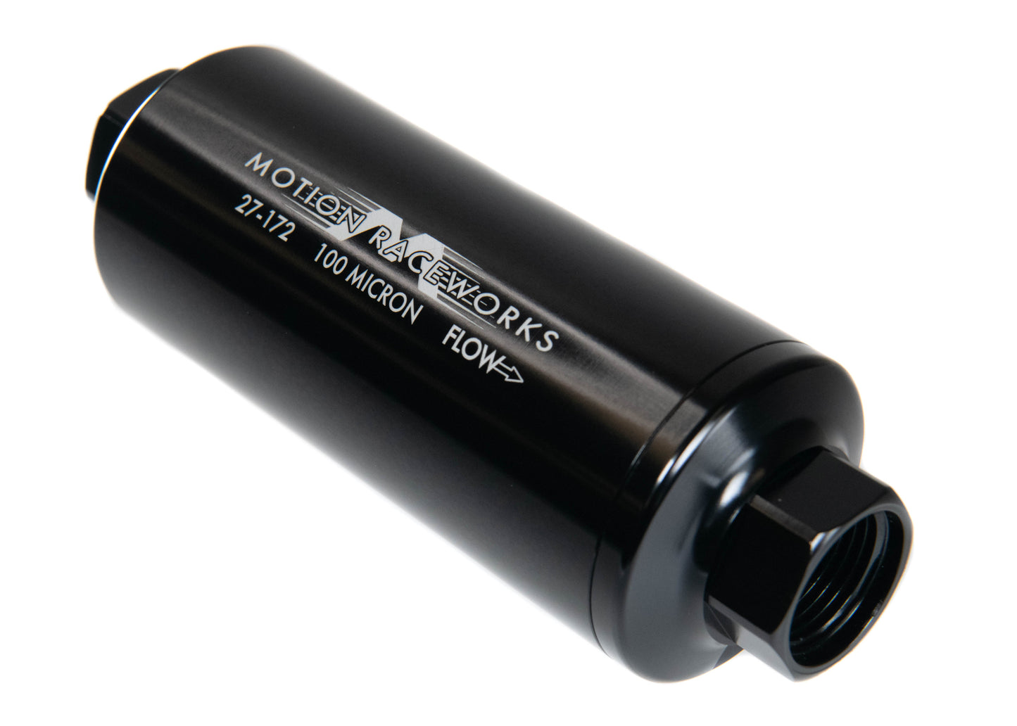 Motion Raceworks Single 12ORB Outlet Pre Fuel Filter w/ Mount (100 Micron) 27-172-Motion Raceworks-Motion Raceworks