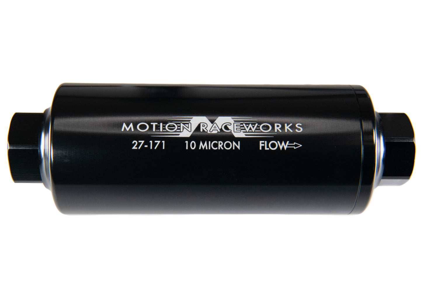 Motion Raceworks Single 12ORB Outlet Post Fuel Filter w/ Mount (10 Micron) 27-171-Motion Raceworks-Motion Raceworks