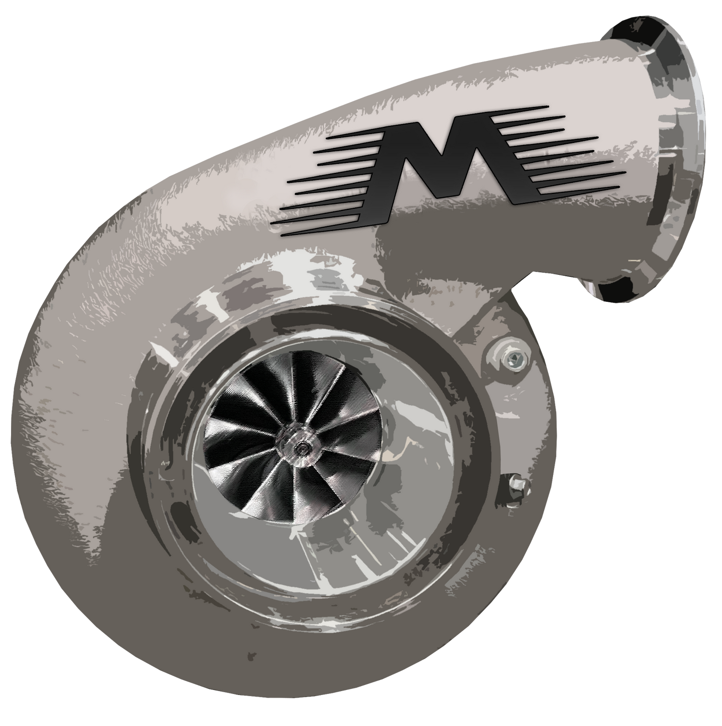 Motion Turbo Decal 2"x1.5"-Motion Raceworks-Motion Raceworks