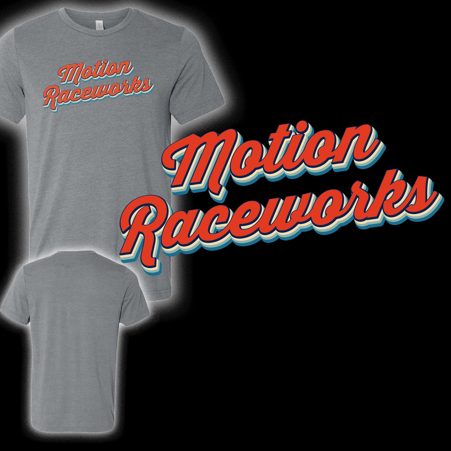 Discontinued Motion "Classic" Retro T-Shirt 96-133-Motion Raceworks-Motion Raceworks