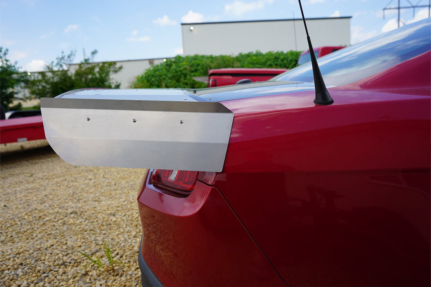 2010-14 S197 Mustang Aluminum Strutless 15" Drag Wing w/ Adjustable Wicker 31-190-Motion Raceworks-Motion Raceworks