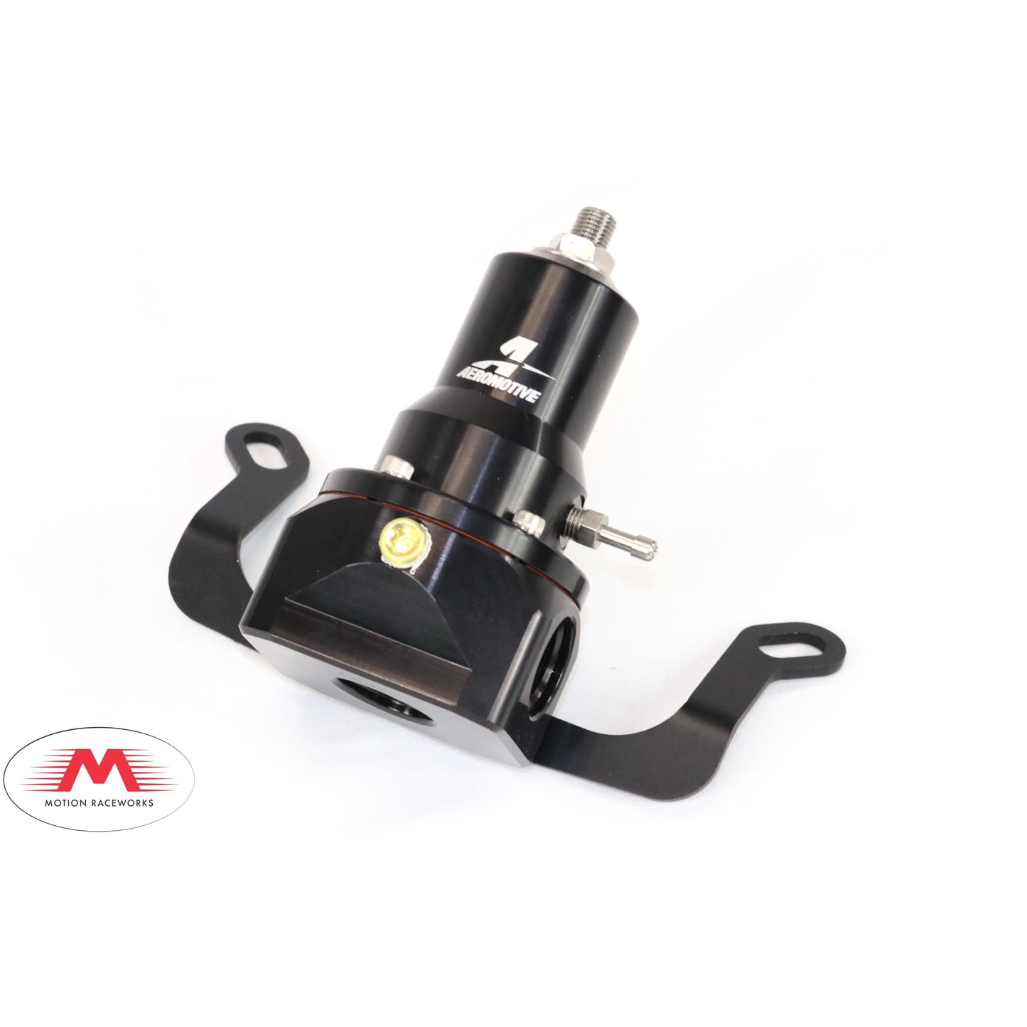 Motion Raceworks Fuel Regulator Bracket for Side/Rear Mount 4150/4500 Intake Elbow (Aeromotive)-Motion Raceworks-Motion Raceworks