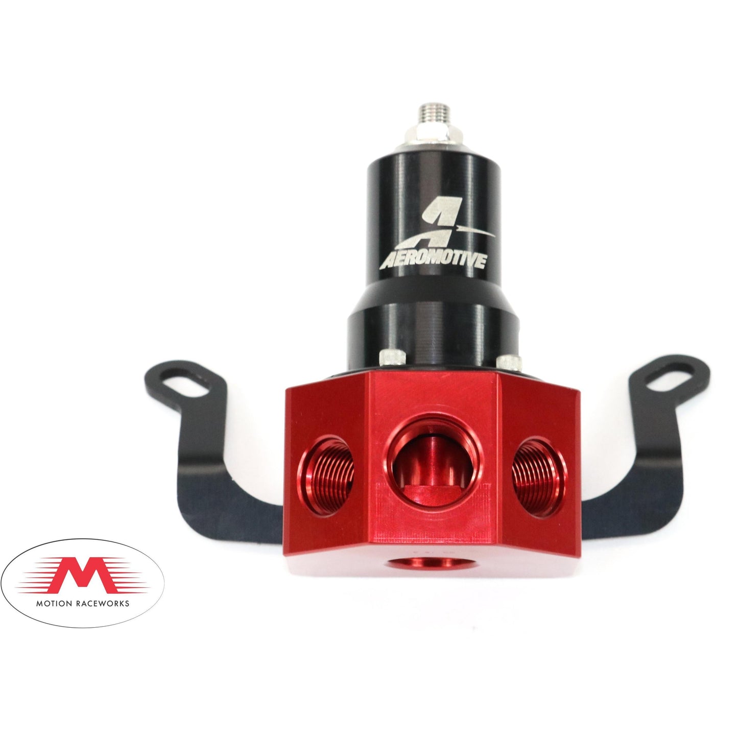 Motion Raceworks Fuel Regulator Bracket for Side/Rear Mount 4150/4500 Intake Elbow (Aeromotive)-Motion Raceworks-Motion Raceworks