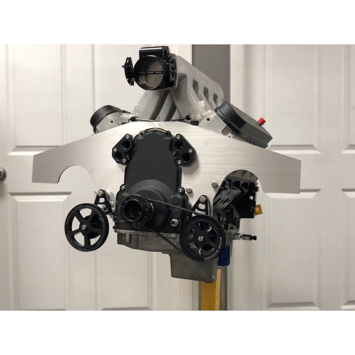 Motion Raceworks LS Motor Plate w/ Header Cutouts LS1 LS2 LS3 LS6 LS7 LSA LS9 LSX-Motion Raceworks-Motion Raceworks