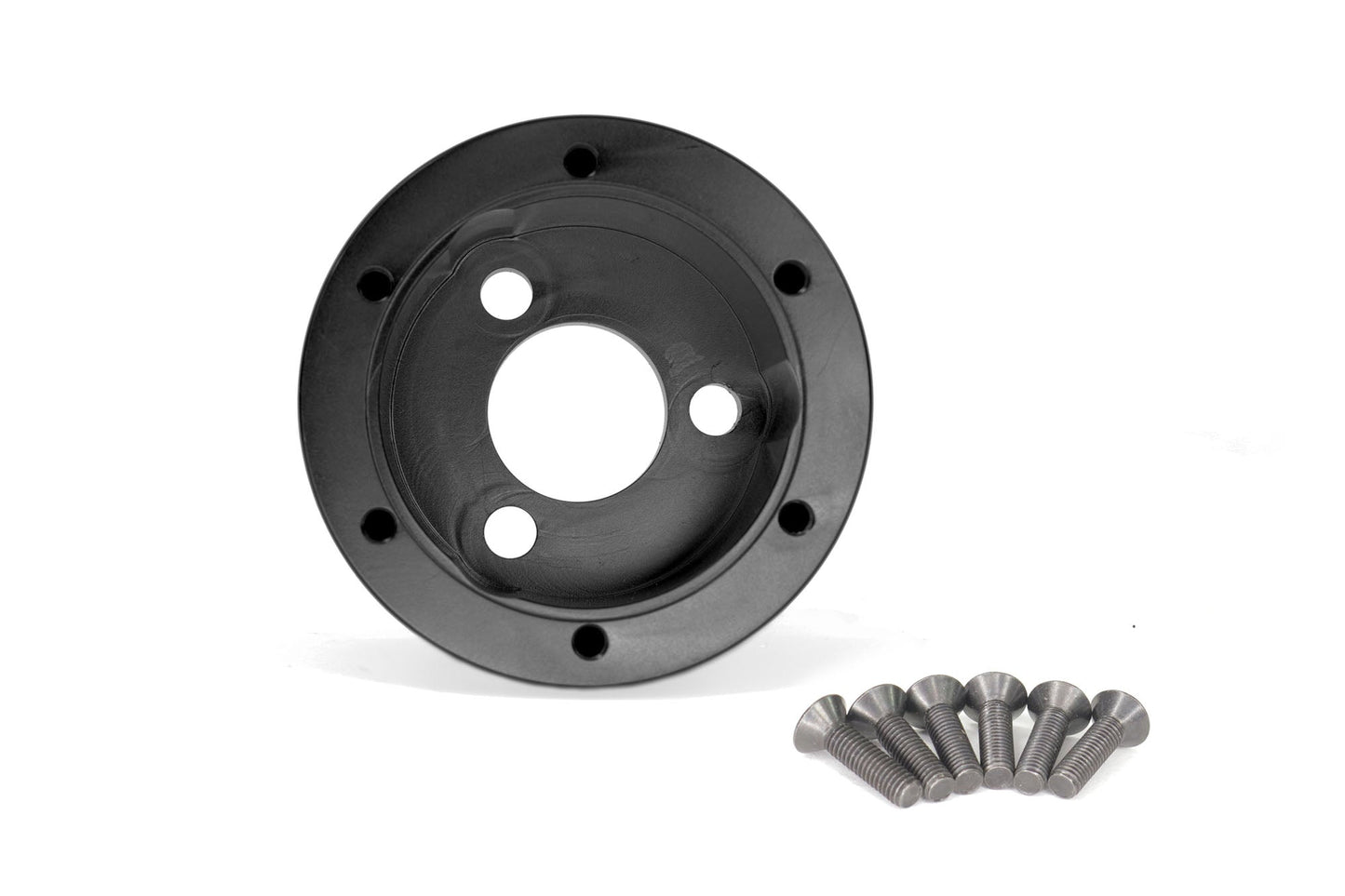 Motion 3 bolt to 6 bolt Billet Steering Wheel Adapter 15-00021-Motion Raceworks-Motion Raceworks