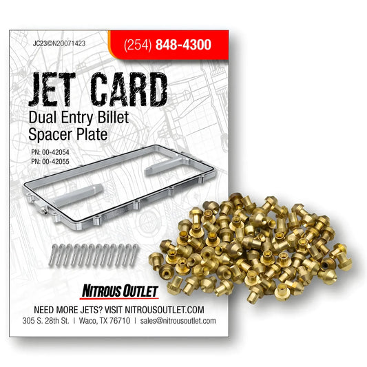 Nitrous Outlet Dual Nozzle/Dual Spray Bar Dry Jet Pack (70-300 HP)