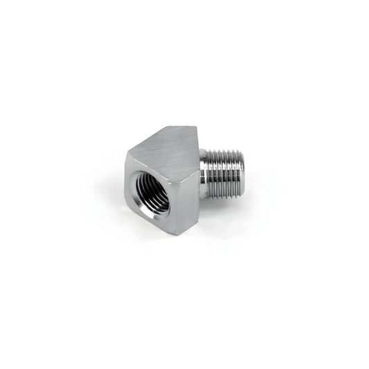 1/8" NPT Male x 1/8" NPT Female 45° Fitting