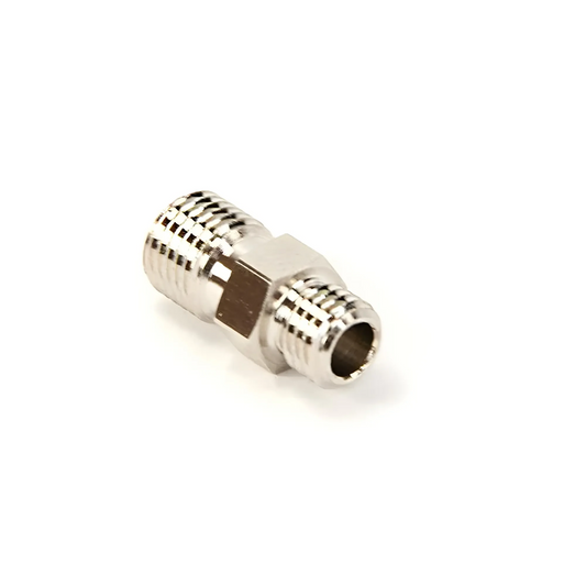 5/16-24" x 3AN Fitting Machined for Nitrous Jet (Plate Fitting)