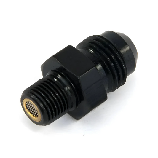 1/8" NPT x 6AN Straight Filter Fitting