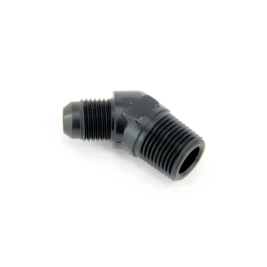 3/8" NPT x 6AN 45° Fitting
