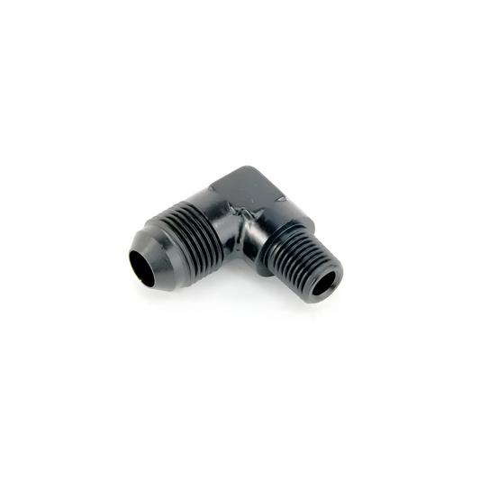 1/4" NPT x 8AN 90° Fitting