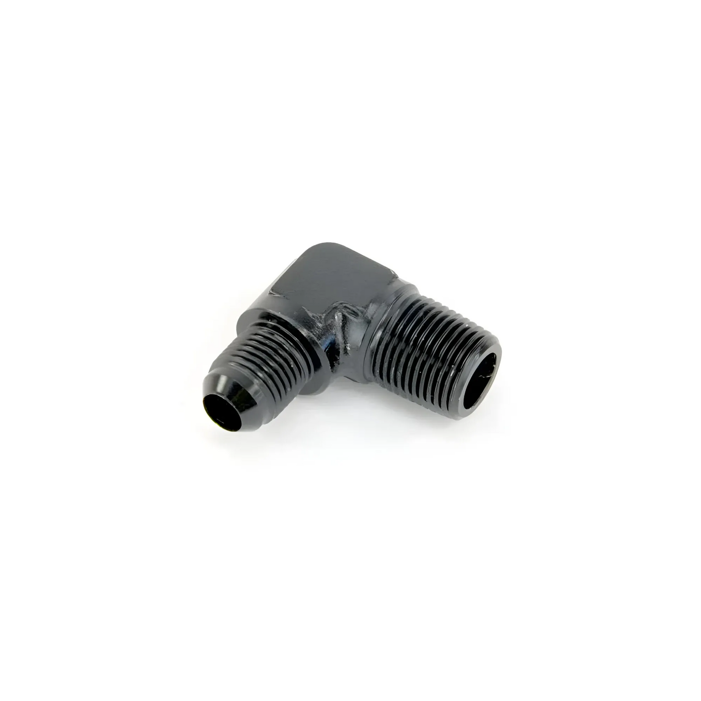3/8" NPT x 6AN 90° Fitting