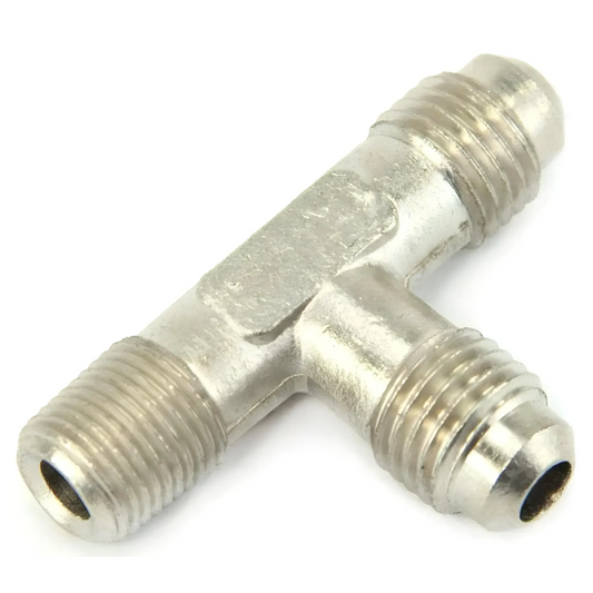 1/8" NPT x 4AN x 4AN Run Tee