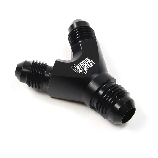 High Flow 6AN x 4AN x 4AN "Y" Fitting
