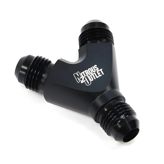 High Flow 6AN x 6AN x 6AN "Y" Fitting