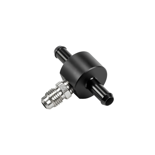 Import Fuel Tee With 2 Hose Clamps