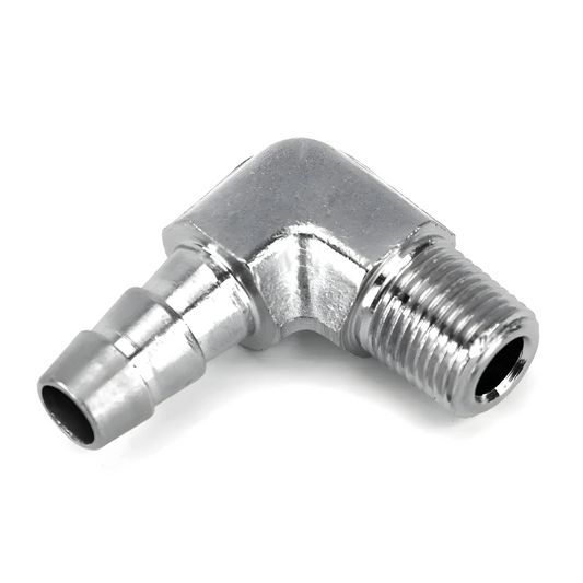 1/8" NPT x 5/16" 90° Hose Barb