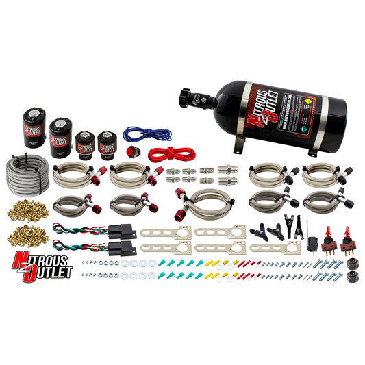 Mopar EFI Dual Stage Single Nozzle (10lb Bottle)