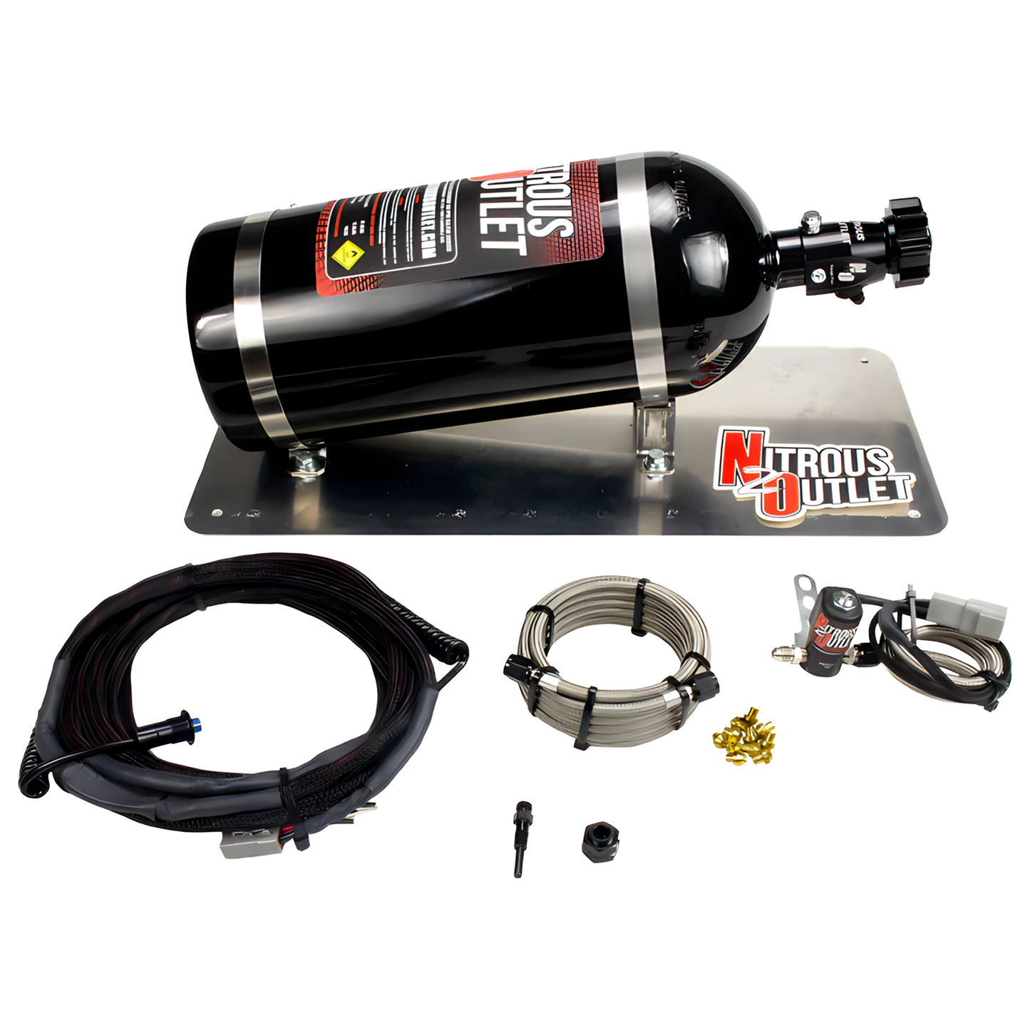 Quick Fix Dry Single Nozzle System with 10lb Bottle