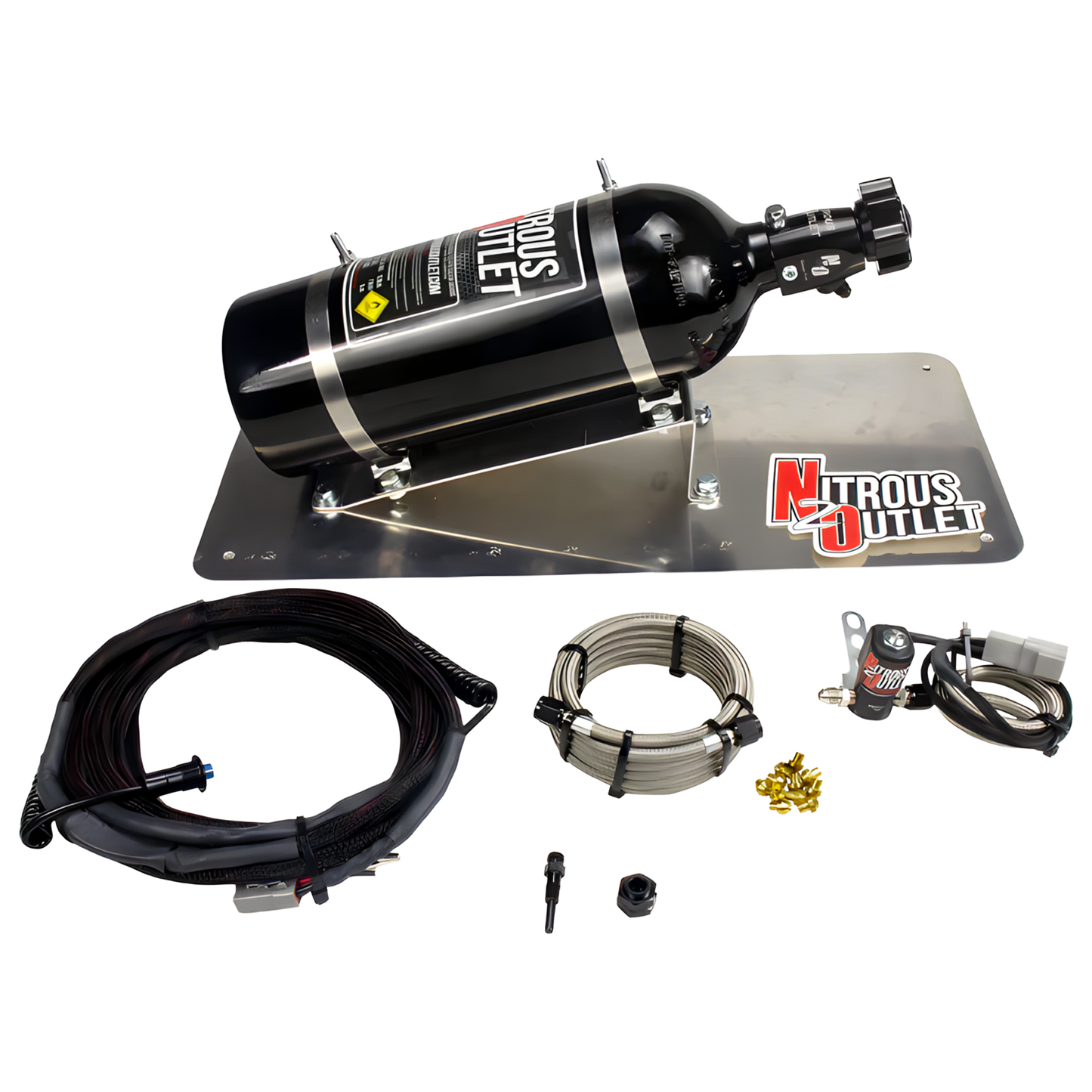 Quick Fix Dry Single Nozzle System with 5lb Bottle