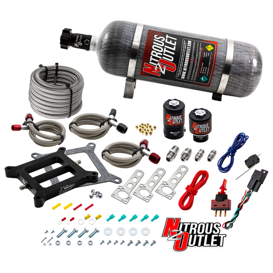 Nitrous Outlet Weekend Warrior Wet 4150 Nitrous Plate System (No Bottle)