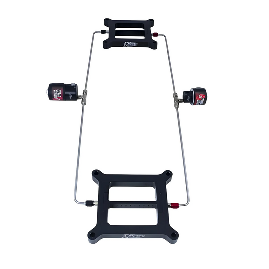 Nitrous Outlet Weekend Warrior 4150 Tunnel Ram Dual Plate System (No Bottle)