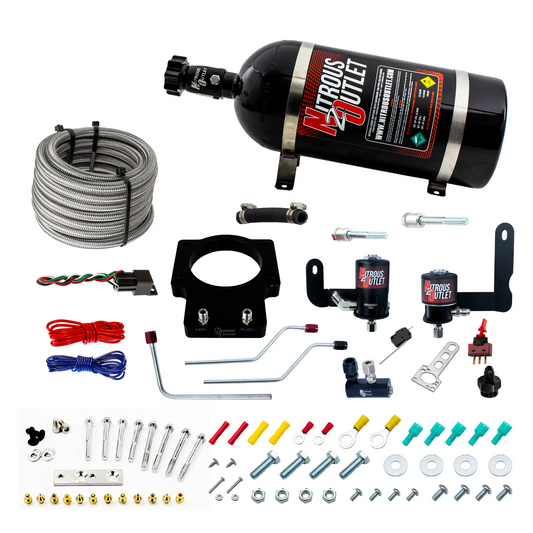 GM 97-04 Corvette 92mm FAST Intake Plate System (10lb Bottle)