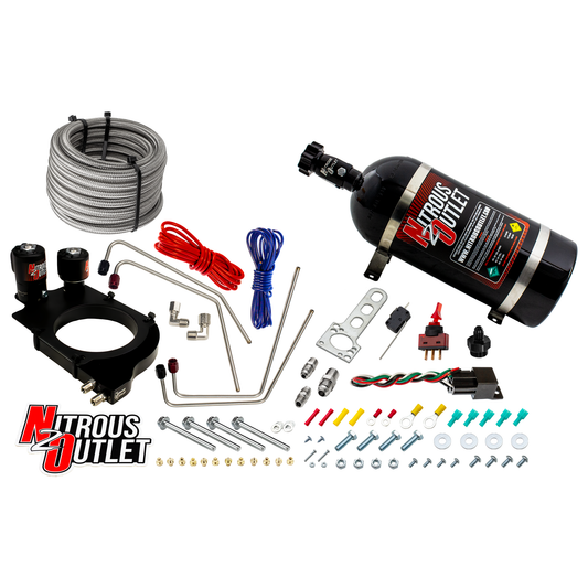 Holley Hi Ram Throttle Body Plate System 102mm (Passenger Side) (10lb Bottle)