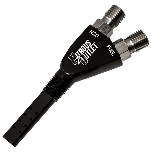 Universal EFI Single Hydra Nozzle System - Gas/E85 (5-55psi)(50-250HP) (15lb Bottle)