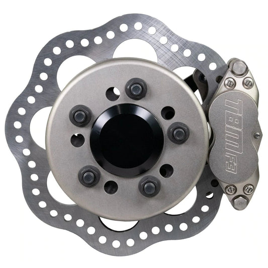 2010-2015 Chevrolet 5th Gen Camaro Medium Duty Front Drag Racing Brake Kit (Reusing Factory Hubs) - 001-0278-1-TBM Brakes-Motion Raceworks