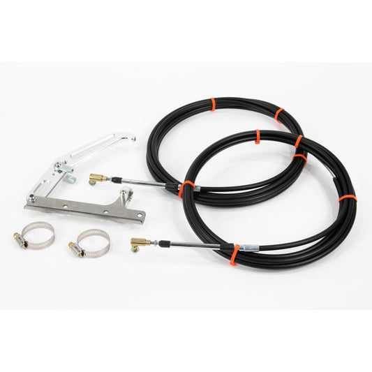 Motion Raceworks Dual Billet Parachute Handle Release Lever & Cable Mount Kit 14-020D-Motion Raceworks-Motion Raceworks