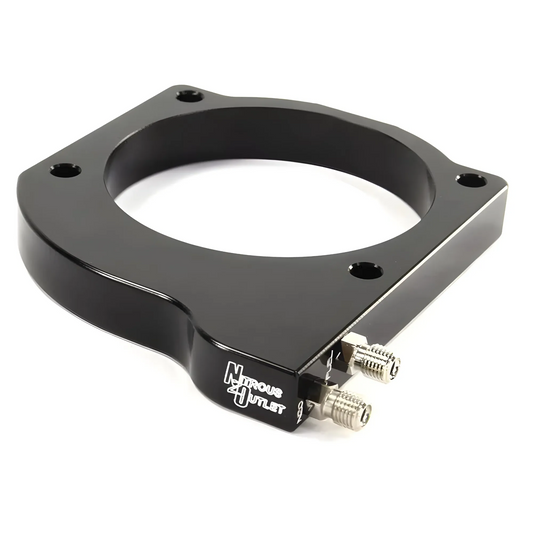 MSD Atomic AirForce LS7 Intake Hard-Lined Plate System for Aftermarket Fuel Rails (12lb Bottle)